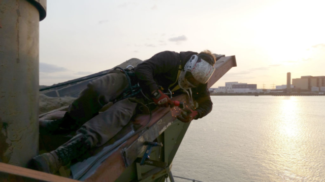 Guide Fork Hopper Ship To Shore Welding