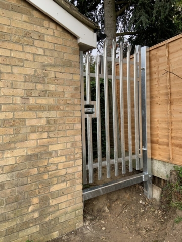 Palisade, Gate, Fabricated, Bespoke, Galvanised, Installation, Security