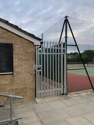 Bespoke, Custom, Palisade, Gate, Palisade Gate, Welding, Fabrication, Galvanised, Security, Essex.