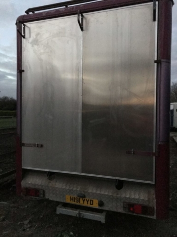 Horsebox, Repair, Rotten, Replacement, Tailgate, Loading, Ramp.