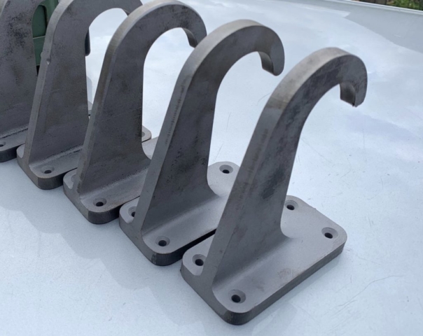 Plasma Cut, Fabricated & Welded Bracket - 10mm Steel