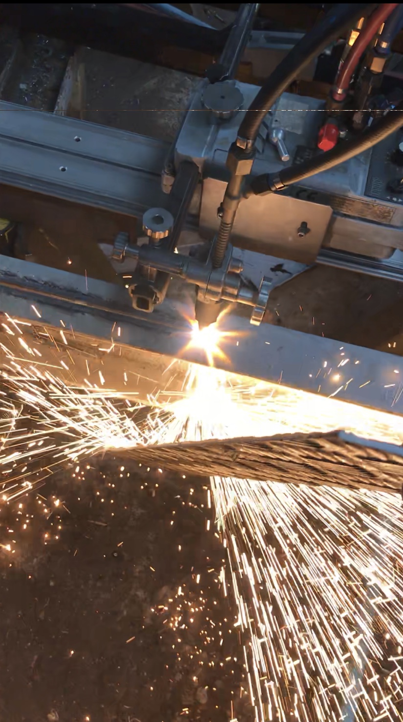 Oxy-Acetylene Track Cutting With ESAB Imp