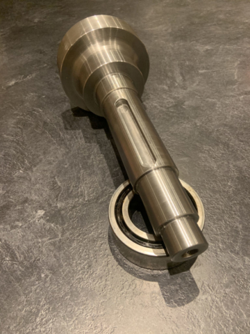 Mixer Shaft, Shaft Repair, Pietroberto, Hobart, Machining, Engineering